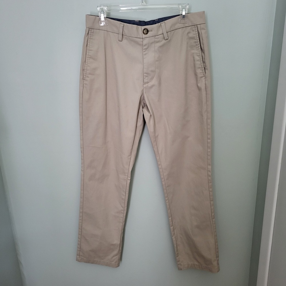 Old‎ Navy Men 31 X 30 Chino Khaki Ultimate Straight  Built In Flex Pants Preppy